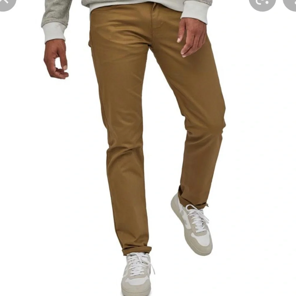Patagonia Mens Performance Twill Jeans | Mojave Khaki | New w/ Tags - Picture 2 of 11